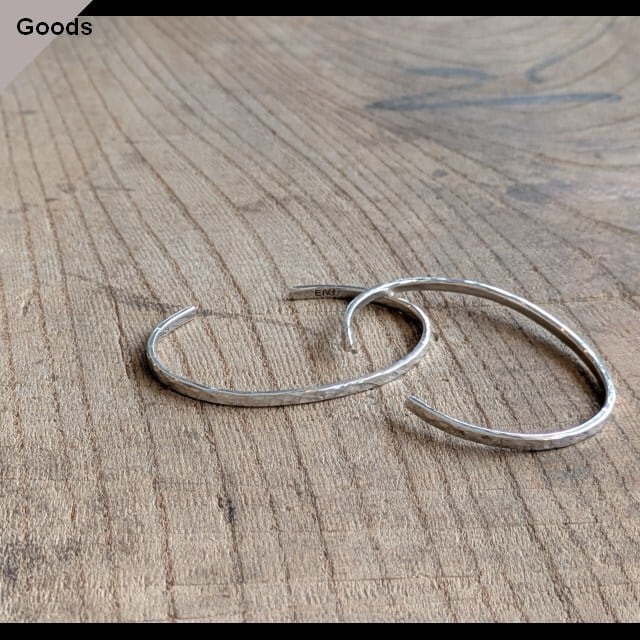 ★エリッカニコラスビゲイ★シルバー　バングル Ericka Nicolas Begay (エリッカニコラスビゲイ) シルバー