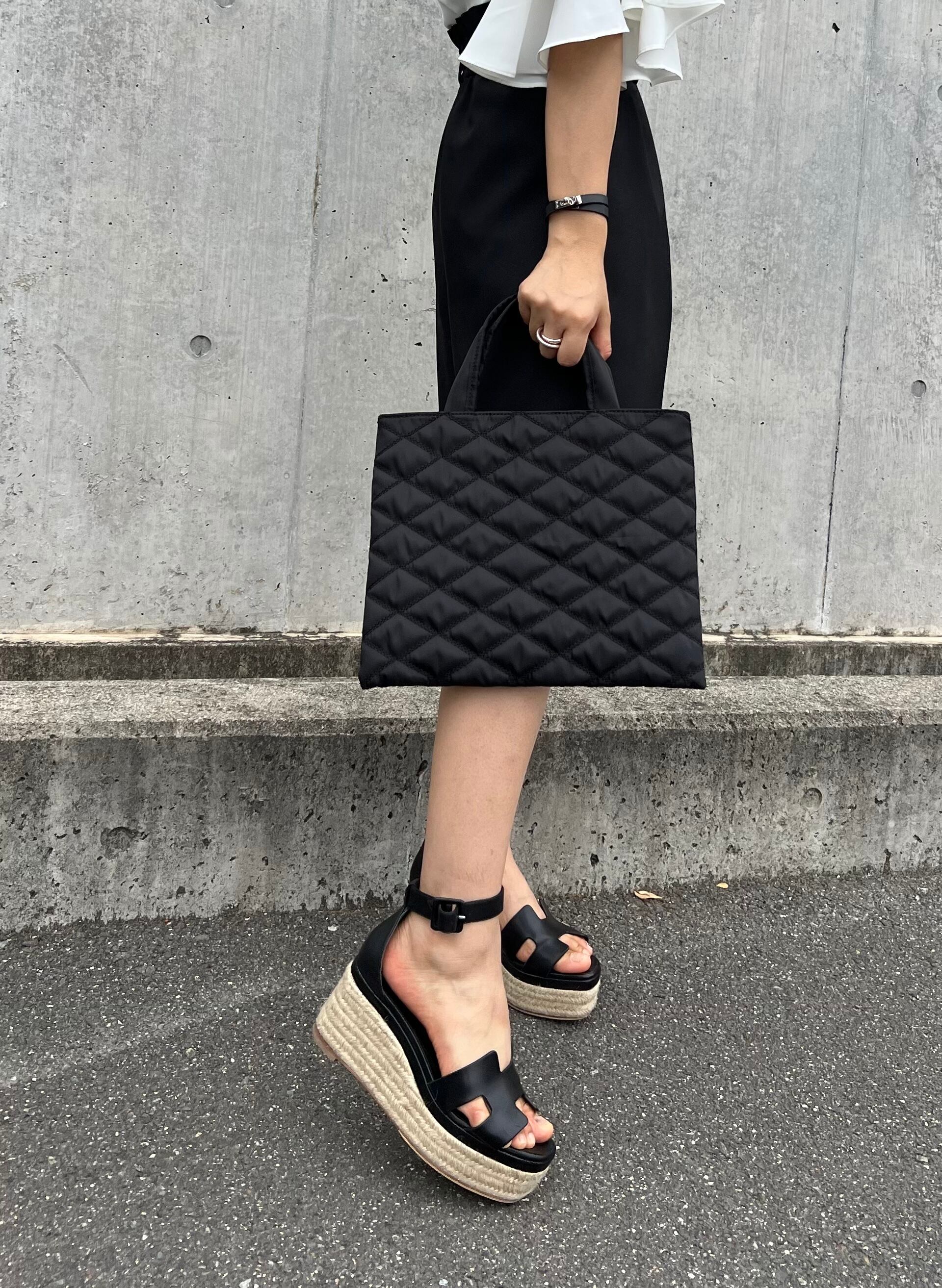 black撥水バッグ/mini | soleile black撥水バッグ/mini | soleile
