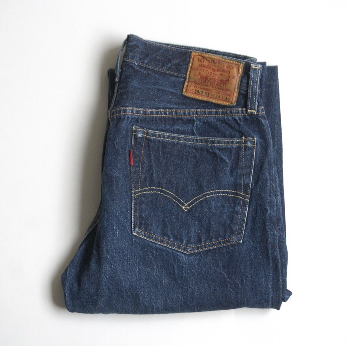 【濃紺/アメリカ製】 LEVI'S VINTAGE CLOTHING【501ZXX ビッグE デニムパンツ 】34×34 リーバイス 50154-0068 wl 26040037 濃紺/アメリカ製】 LEVI'S VINTAGE CLOTHING【501ZXX ビッグE デニム