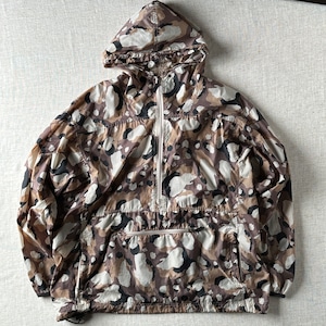 90s–00s Abstract Camo Ripstop Anorak / Unisex XL