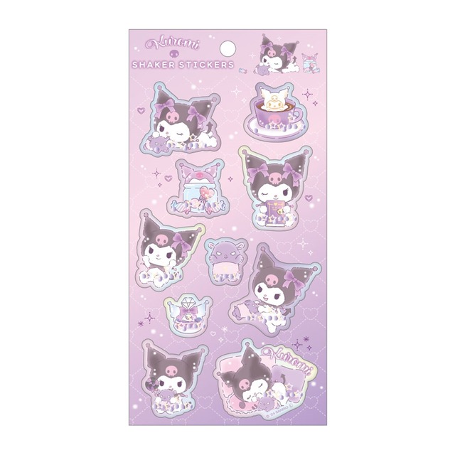 【ロット販売】【5入】サンリオシェイカーステッカーズ ときめきワールド/クロミ(6018721)