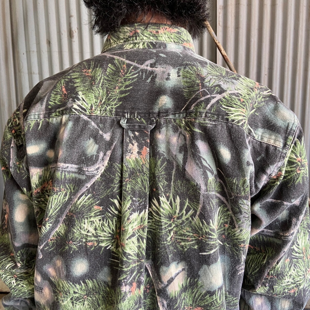Dickies ディッキーズ リアルツリーカモ ボタンダウンシャツ メンズL 