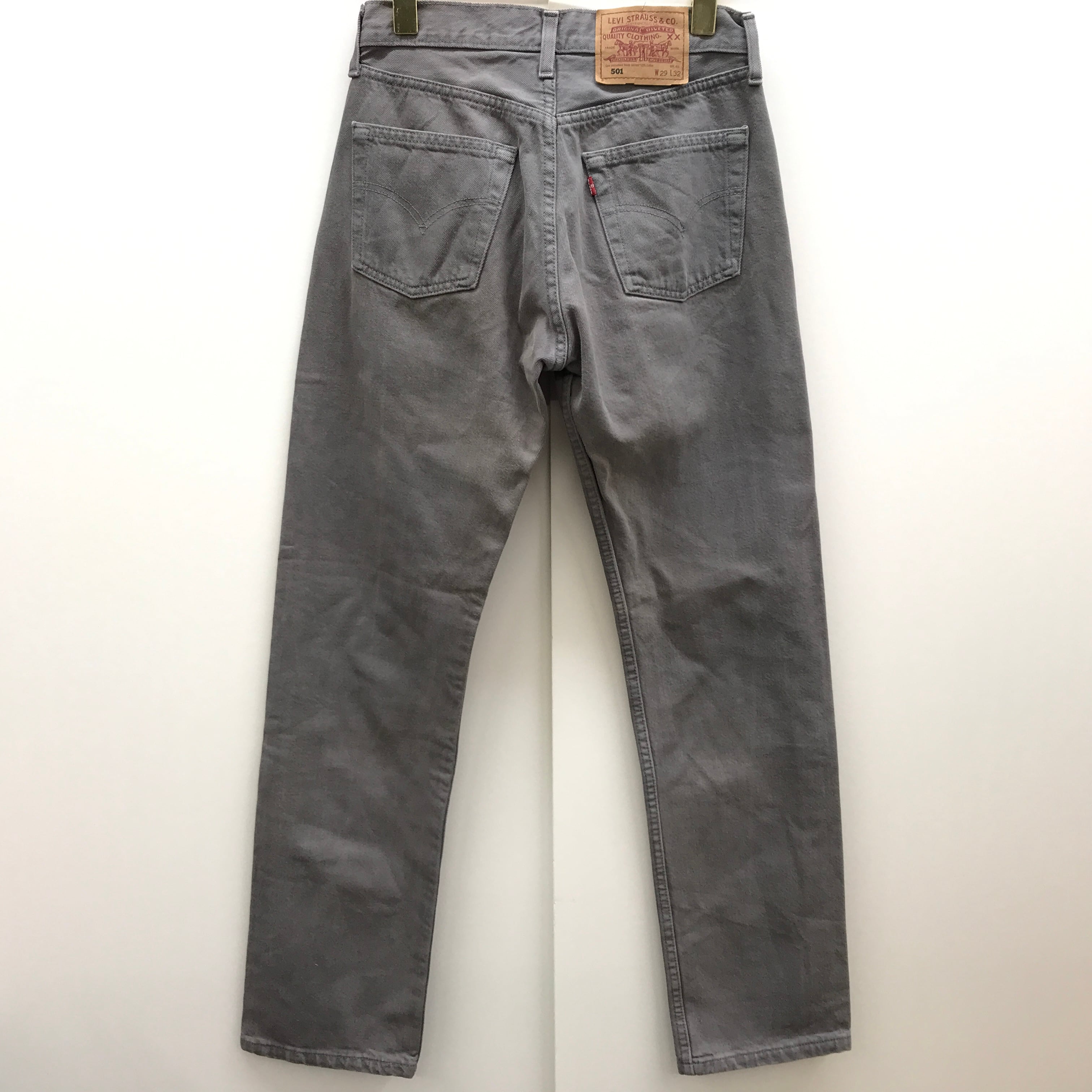 Levi's リーバイス 501 90年代 後染めグレーデニムパンツ ユーロ