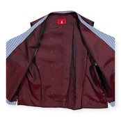 THE COLLECTION VAN JAC ヴァンヂャケット ストライプ オーダー ジレ ベスト AB5 /メンズ/水色ブルー系/紙タグなし/未使用品