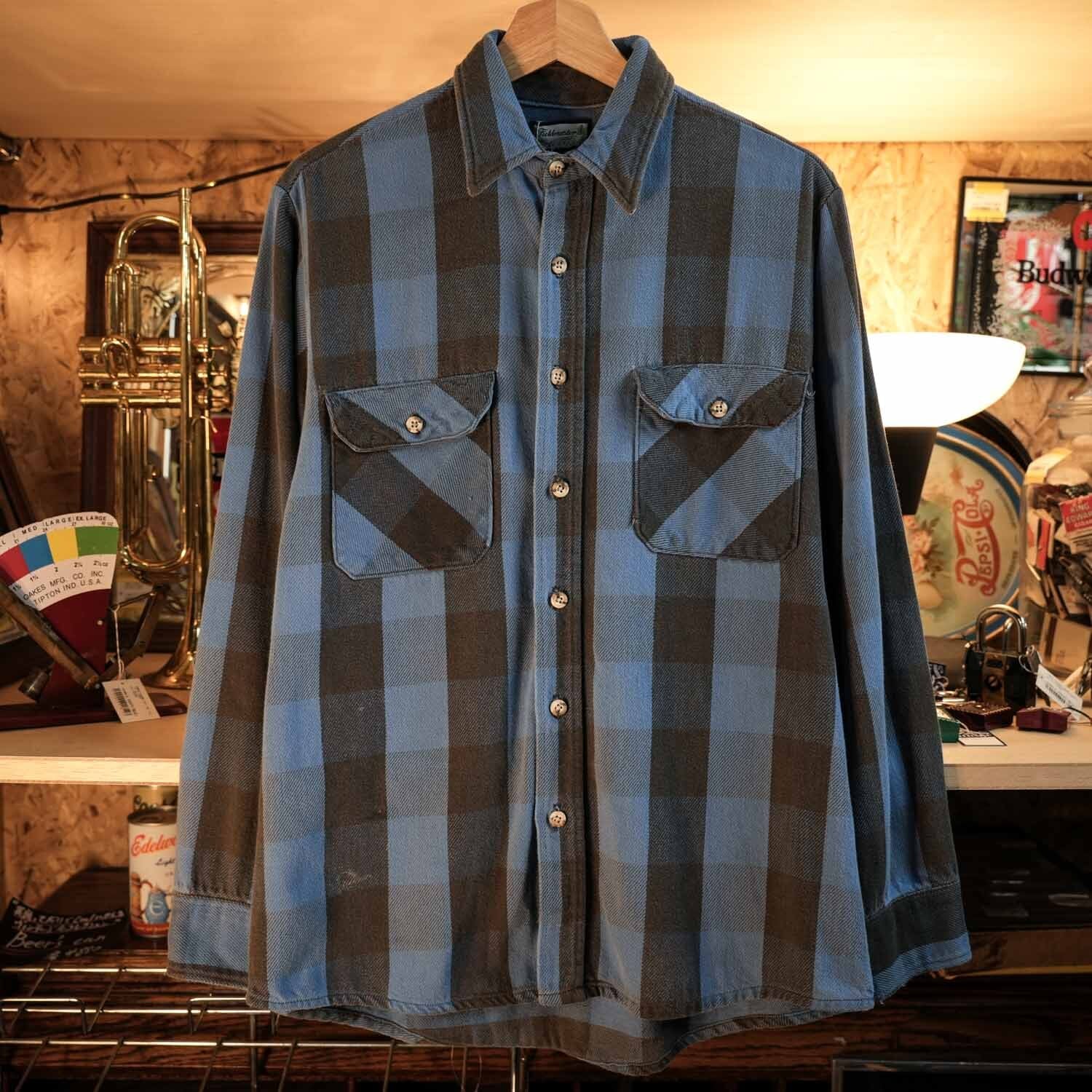 い*な様 90s ネルシャツ　アメリカ製　フィールドマスター フェード 80c80e5eb6364ddd1bb24284f59645