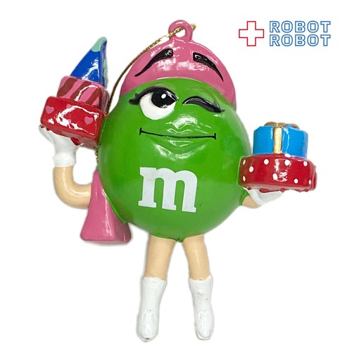 M&M's グリーンガール ギフト クリスマスオーナメント