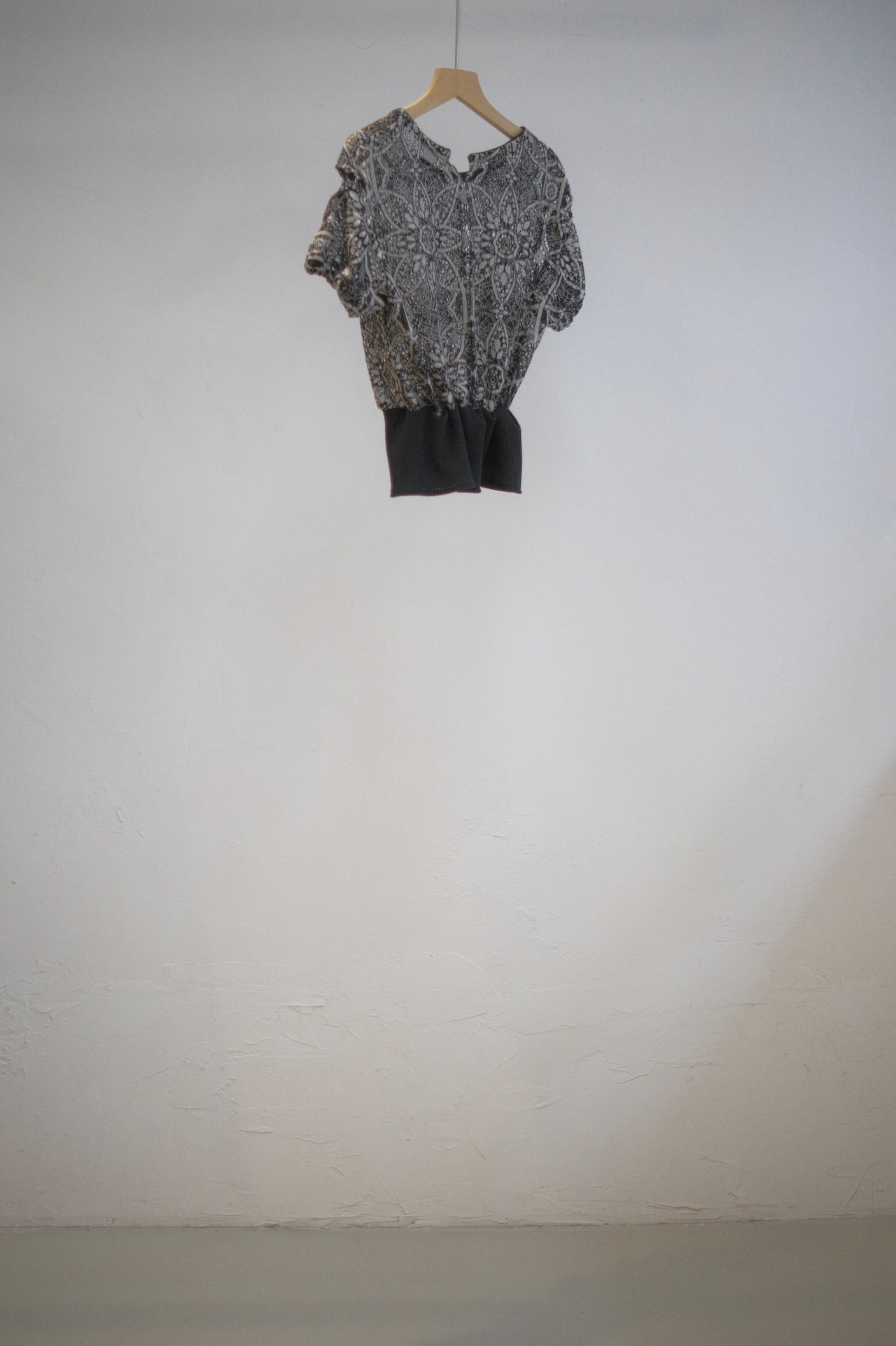 Multi Way Lace Top / BLACK - 7