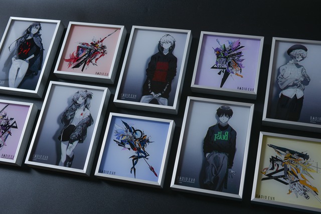 EVANGELION Tiny Acrylic Art / 12.5cm×17.7cm　＜REI＞