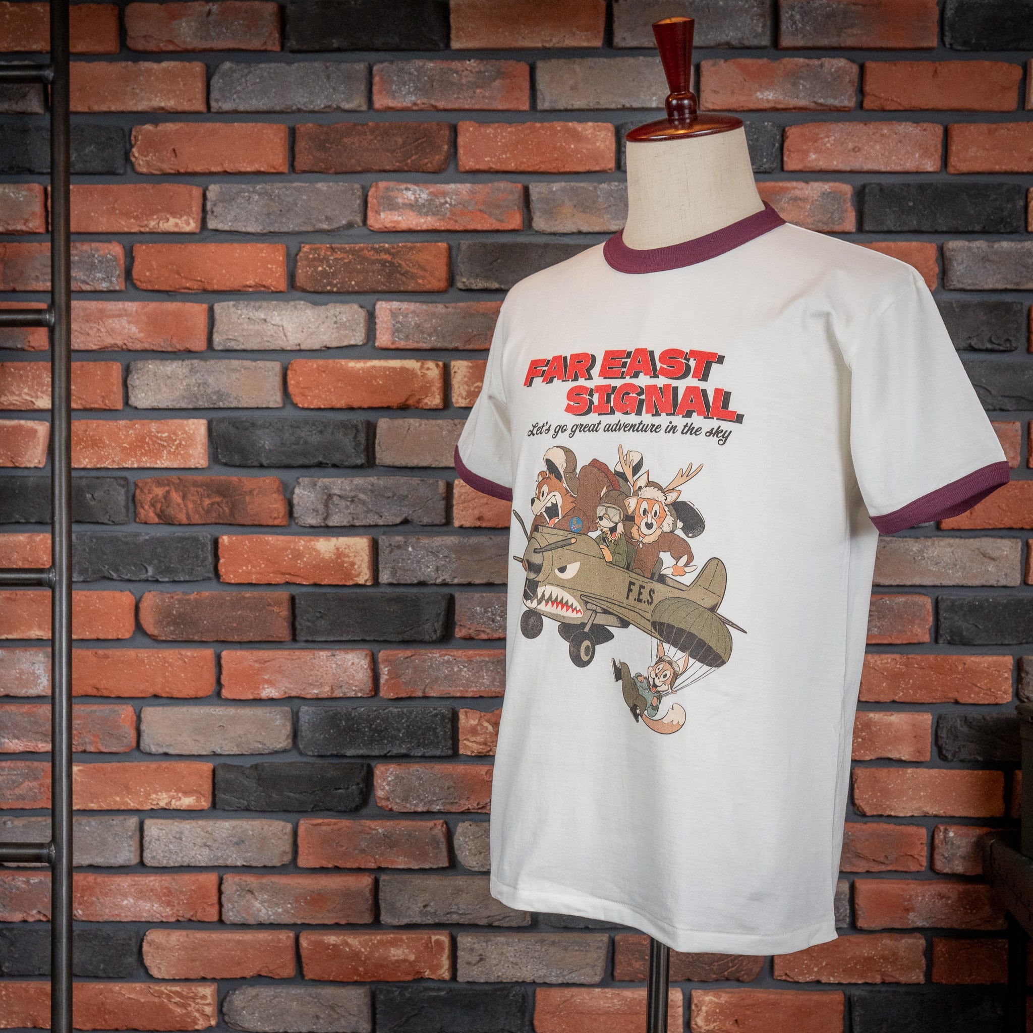 洋書 The Playground of the Far East Original T-shirts】Let's Go Great Adventure In The Sky 6.2oz