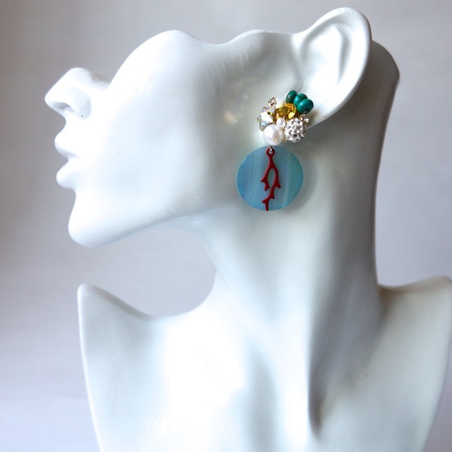 パイン&シージュエル　ピアス／イヤリング