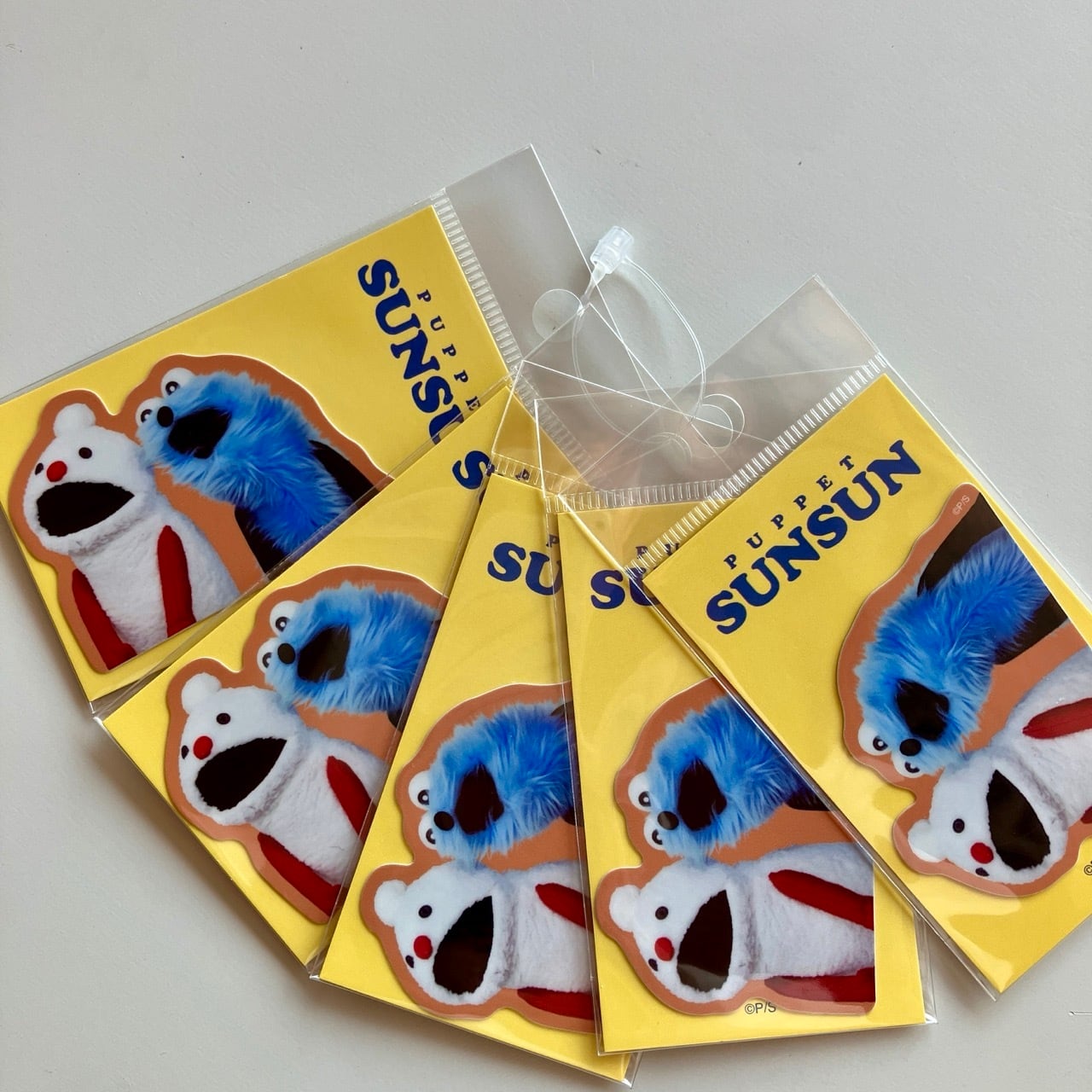 パペットスンスン スンスンと友達 ダイカットミニステッカー CA40