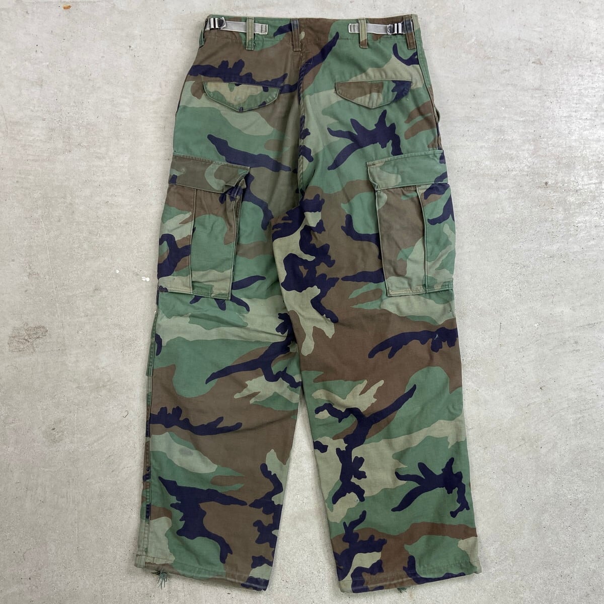 85年納品 U.S.ARMY 米軍実品 M-65 ウッドランドカモ カーゴパンツ