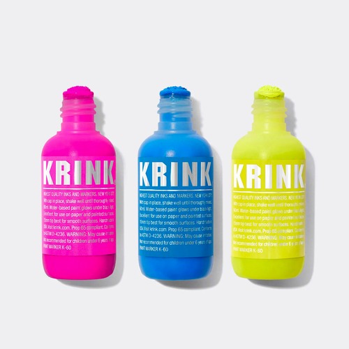 KRINK：K-60 Fluorescent 3 Pack Box Sets