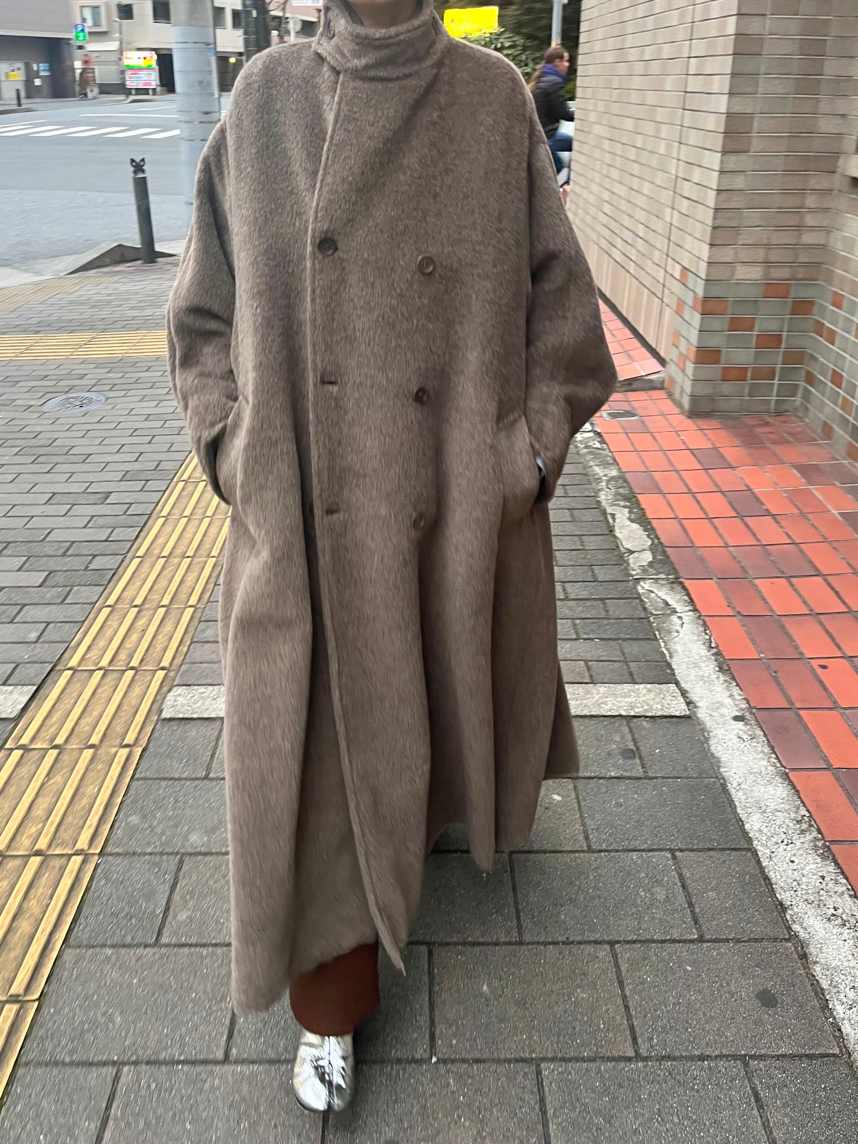 GABRIELA COLL GARMENTS  [DORMEUIL ALPACA OVERSIZED COAT ]