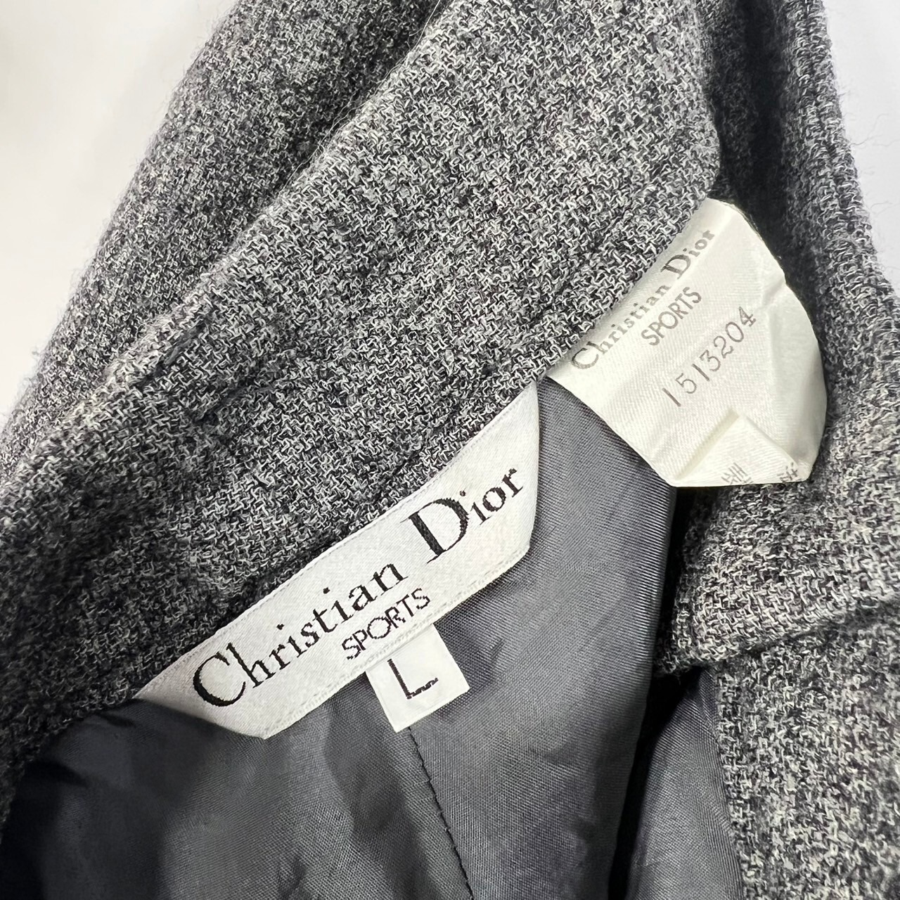 Cristian Dior ウール スラックスパンツ