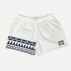 【YBC】Tribal Game Shorts White