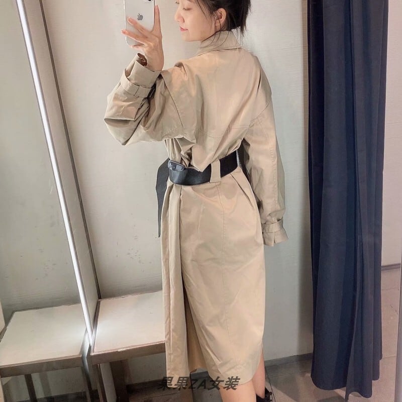 極美品✨トゥービーシック　ベルテッドデニムロングコート　襟着脱可能　ネイビー 極美品✨トゥービーシック ベルテッドデニムロングコート 襟着脱