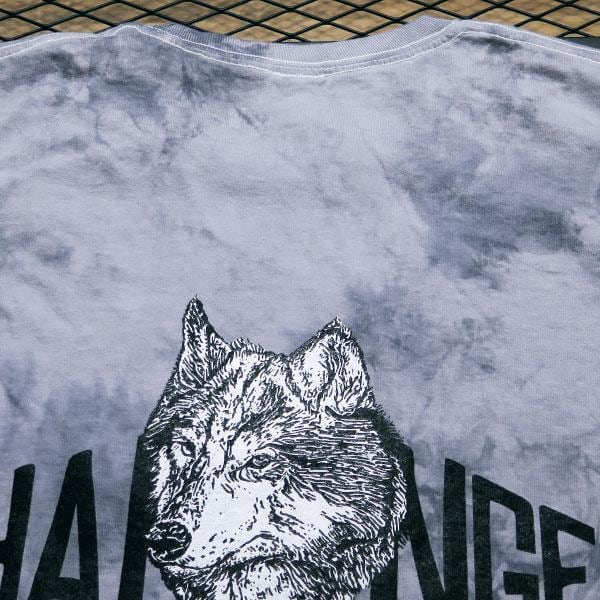 CHALLENGER チャレンジャー Tシャツ ウルフ グラフィック クルーネックTシャツ WOLF LOGO TEE 22AW ブラック 黒 XXL トップス カットソー 半袖 【メンズ】