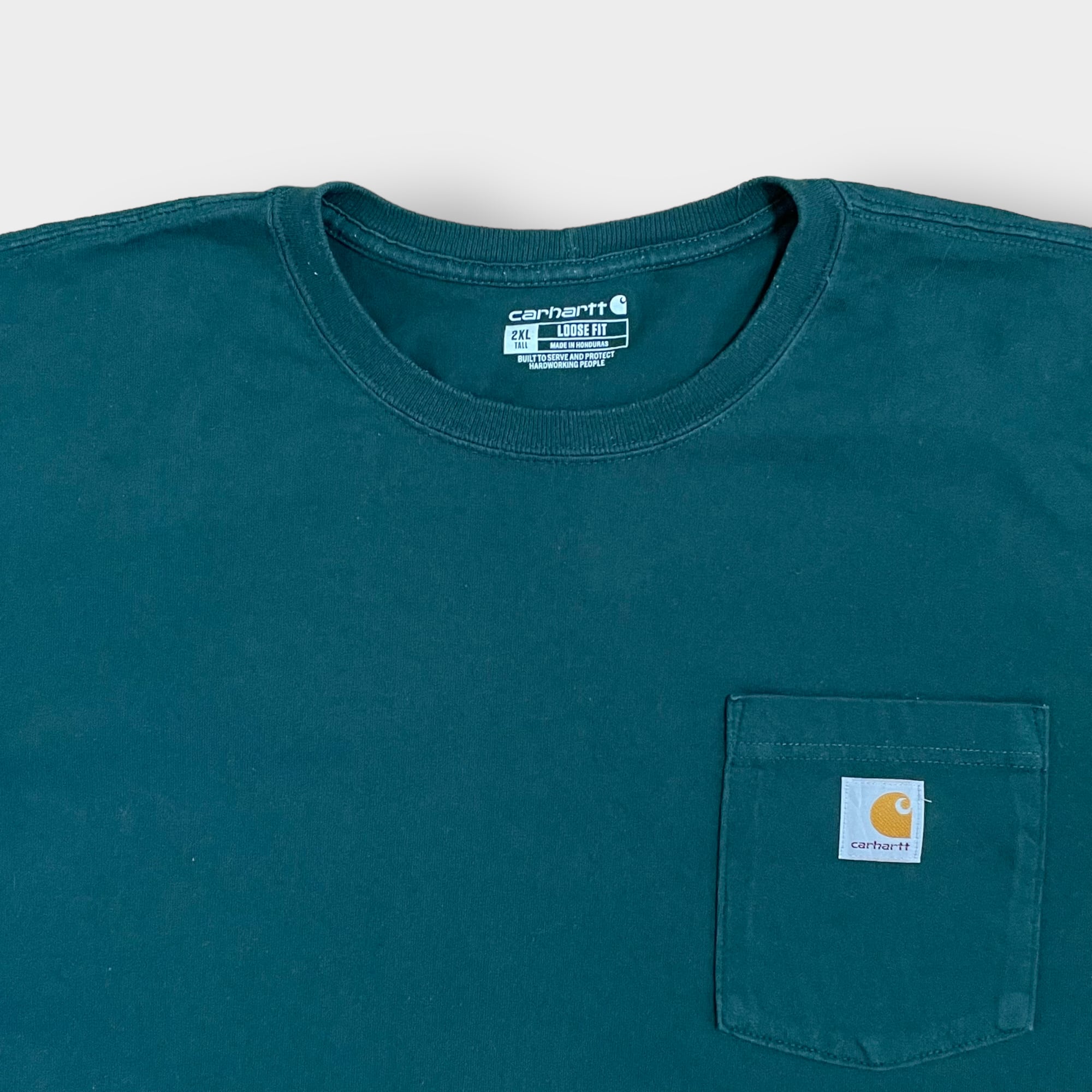 Carhartt】2XL ビッグシルエット Tシャツ T-SHIRT ポケットTシャツ