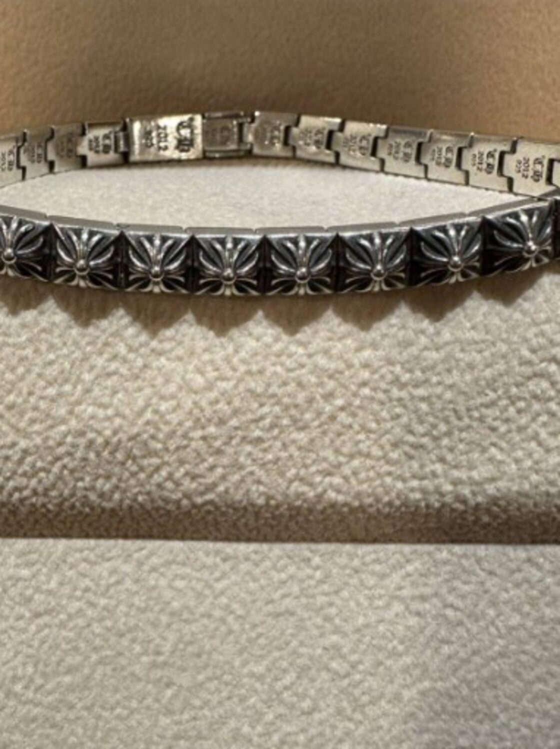 CHROME HEARTS クロムハーツ PYRAMID PLS LNK 1/4 ピラミッドプラス  