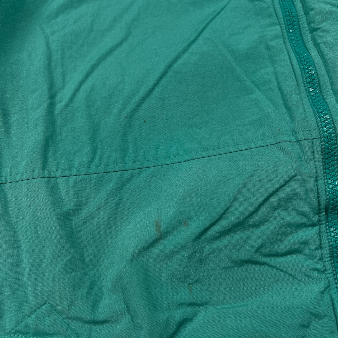 90s HELLY HANSEN ヘリーハンセン ナイロンジャケット 裏フリース サイズ XL /エメラルドグリーン/ビンテージ