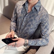 retro business shirt tops 00188