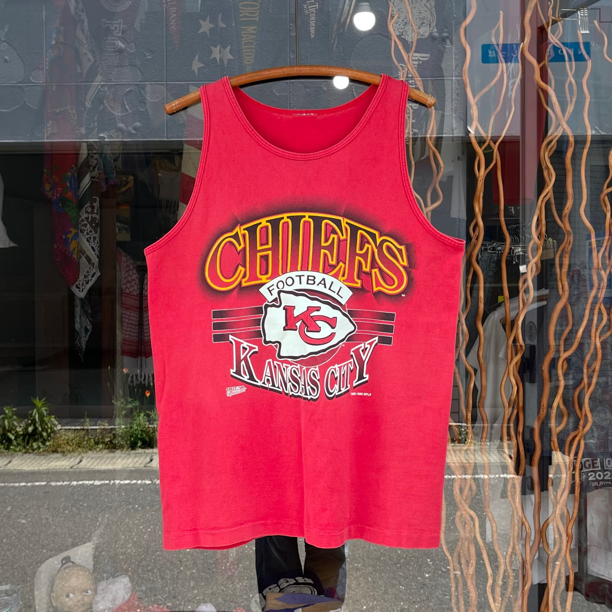 【Sz:ML?】90s NFL 『Kansas City Chiefs』タンクトップ