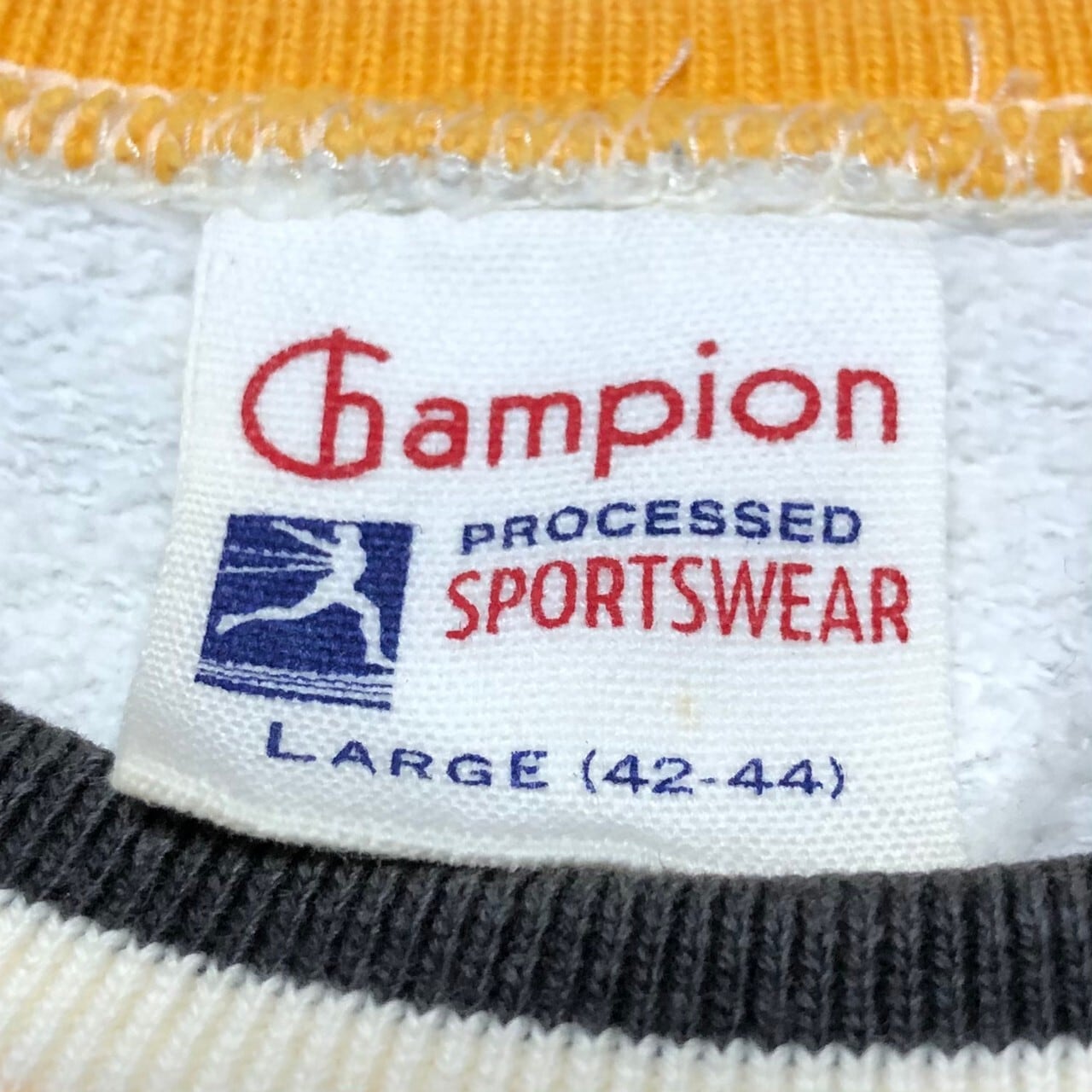 champion チャンピオン リブライン 半袖 スウェット ランタグ 復刻