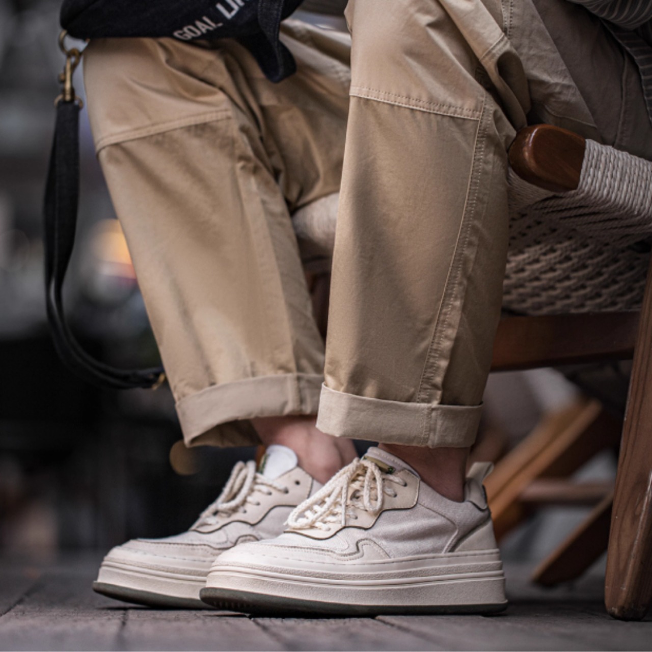 MKLホワイト ヘビーキャンバス 　S0012