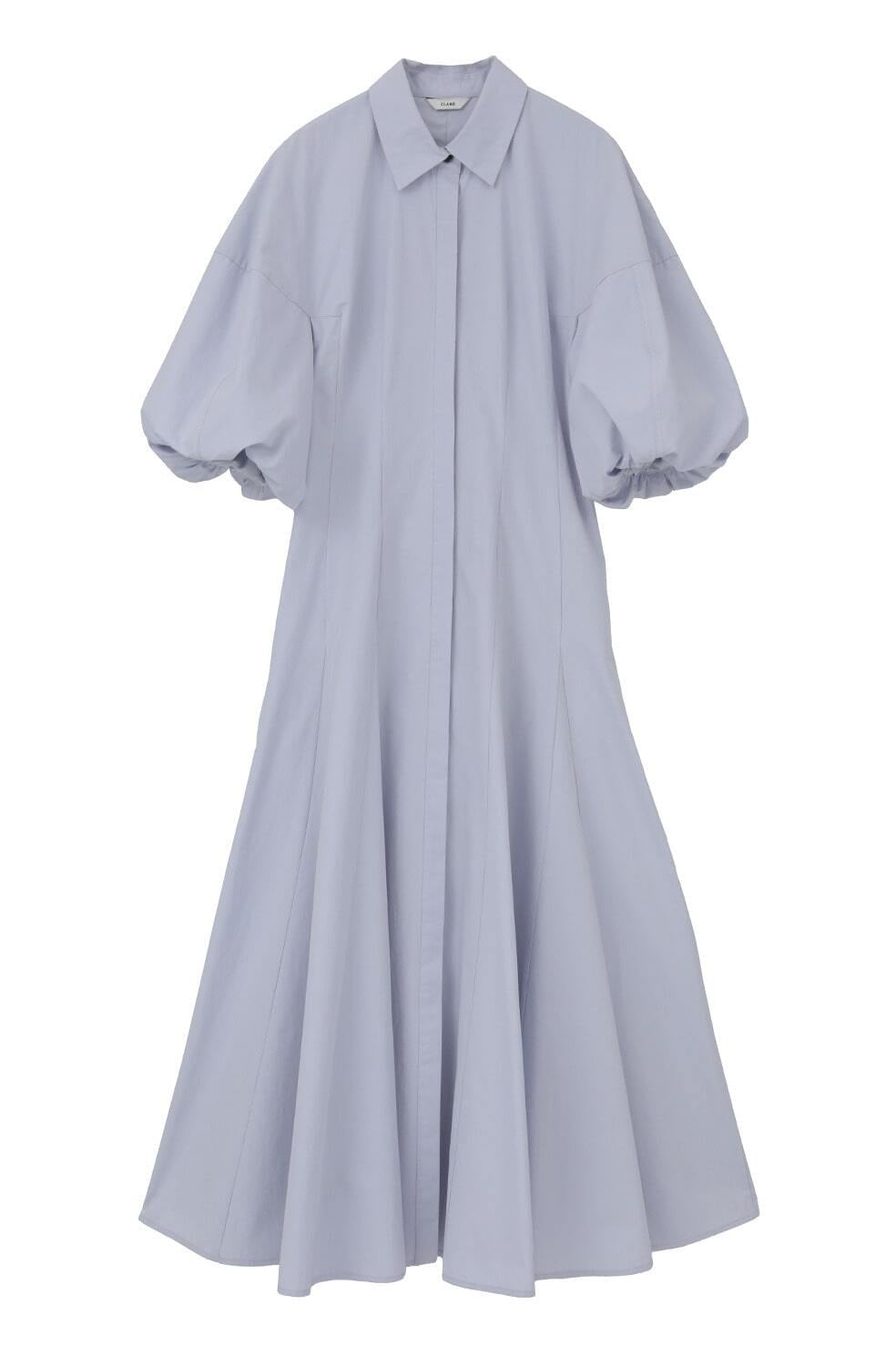 ワンピース FORM SLEEVE PANEL LINE SHIRT ONEPIECE CLANE FORM SLEEVE PANEL LINE SHIRT ONEPIECE | FLICKA ASHIYA