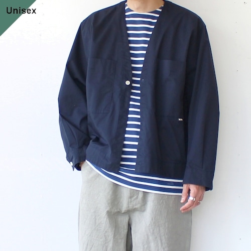 amne　Clerk Blouson / COTTON BERBERRY　（Navy）