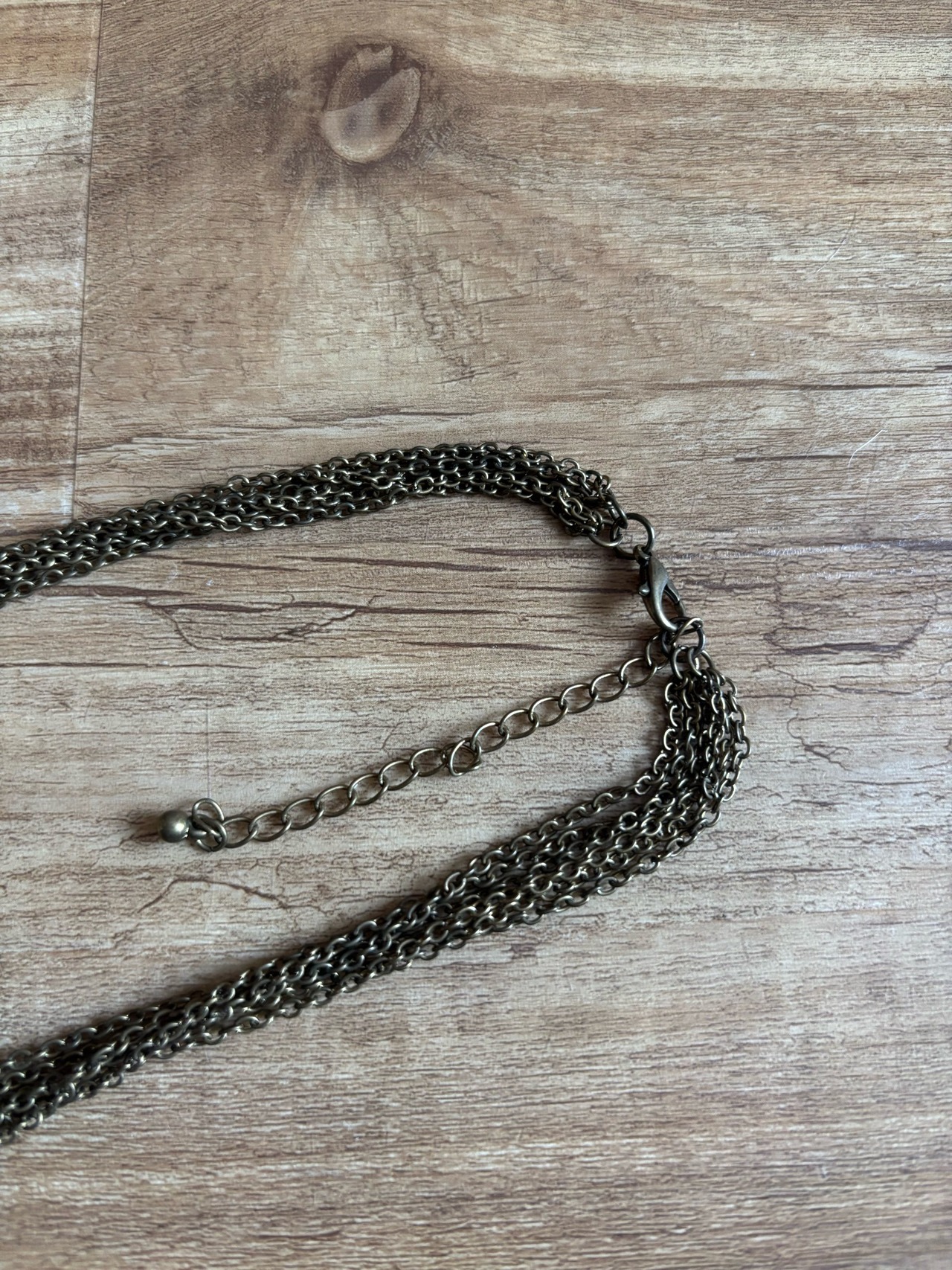 ethnic design vintage necklace-4641-4