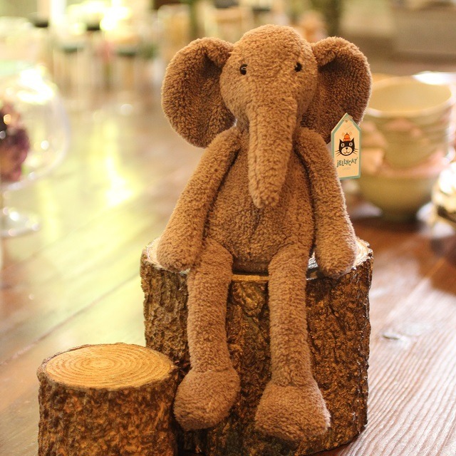 Jellycat ジェリーキャット ぬいぐるみ Small Slackajack Elephant Coppicegarden コピスガーデン