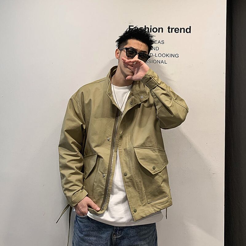 カジュアルジャケット ポケットスプリング 春物 Xu_Tailang22712022169