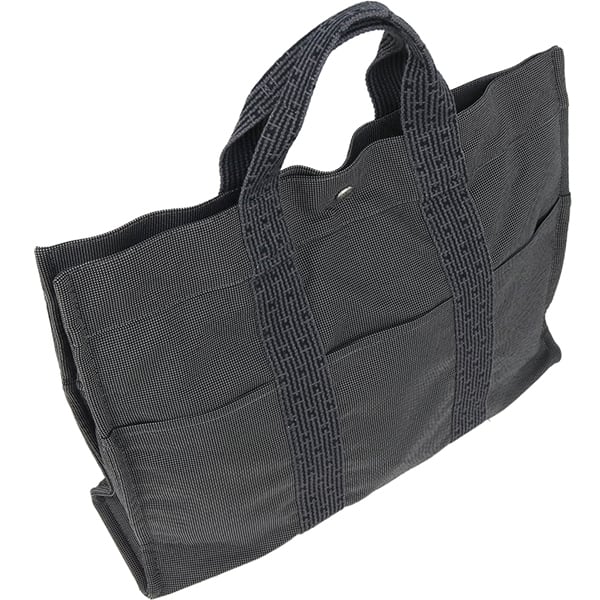 HERMES グレー ナイロントートバッグ 楽天市場】【エルメス】HERMES エールライン カバス 縦長 トート