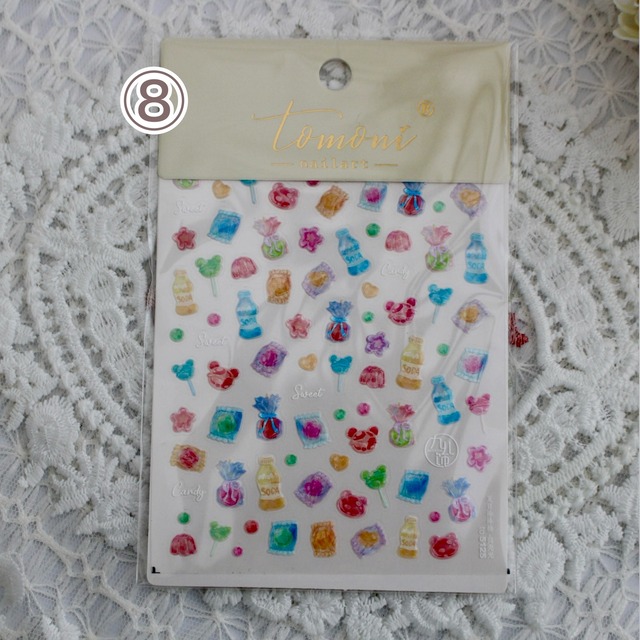 【期間限定取扱】アートシール / 食べ物①【22日23:59まで】