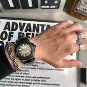 【ICE05】Nautilus Phantom Luxe Watch【BLACK】