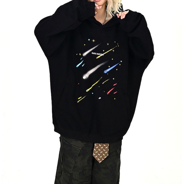 シューティングスターグラフィックパーカー 2col R01016