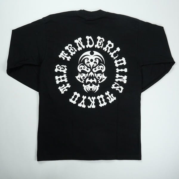 Size【M】 TENDERLOIN テンダーロイン TEE L/S BS ロンT 黒 【中古品