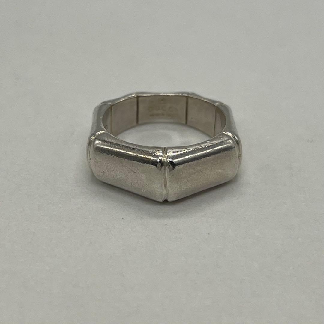 グッチ GUCCI バンブー リング 表記サイズ12 SV925 オールド