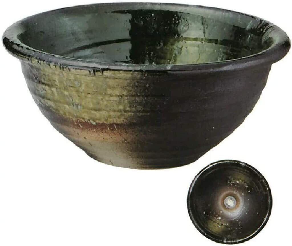 窯肌松皮壺型花瓶 20号 （信楽焼き・花瓶・花入れ・花器・壺・壷
