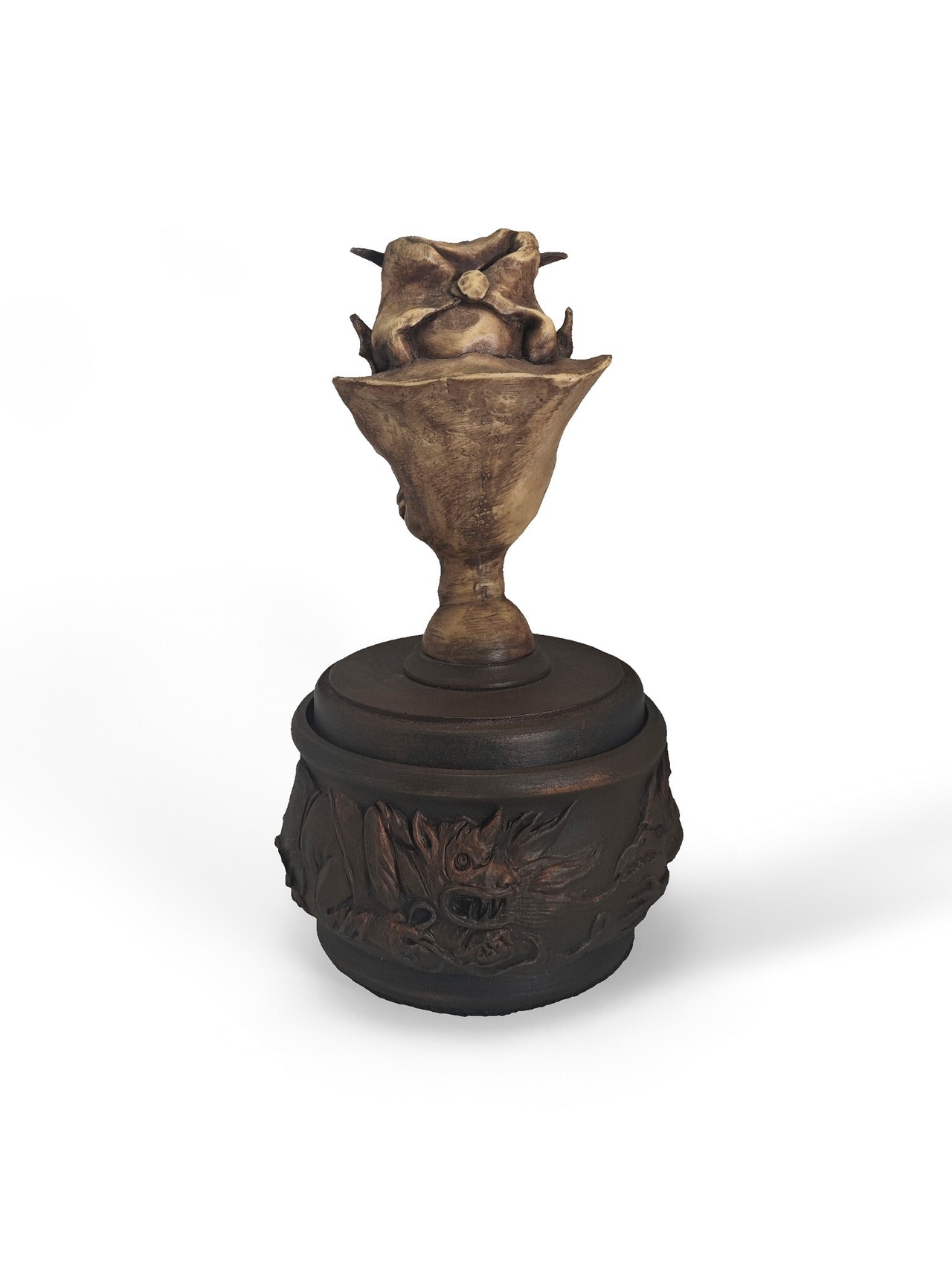 ヴィンテージ雑貨 V-3 Satan Stash sculpture by Thomas Kuntz