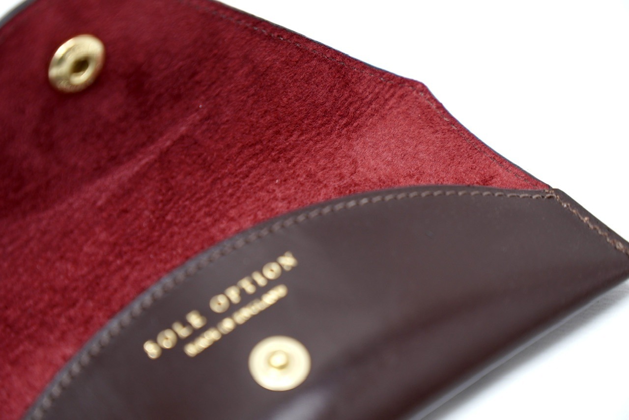 【SOLE OPTION】 Brighton / Optical Case / Austraian Nut