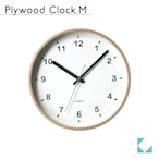 KATOMOKU plywood clock km-33M