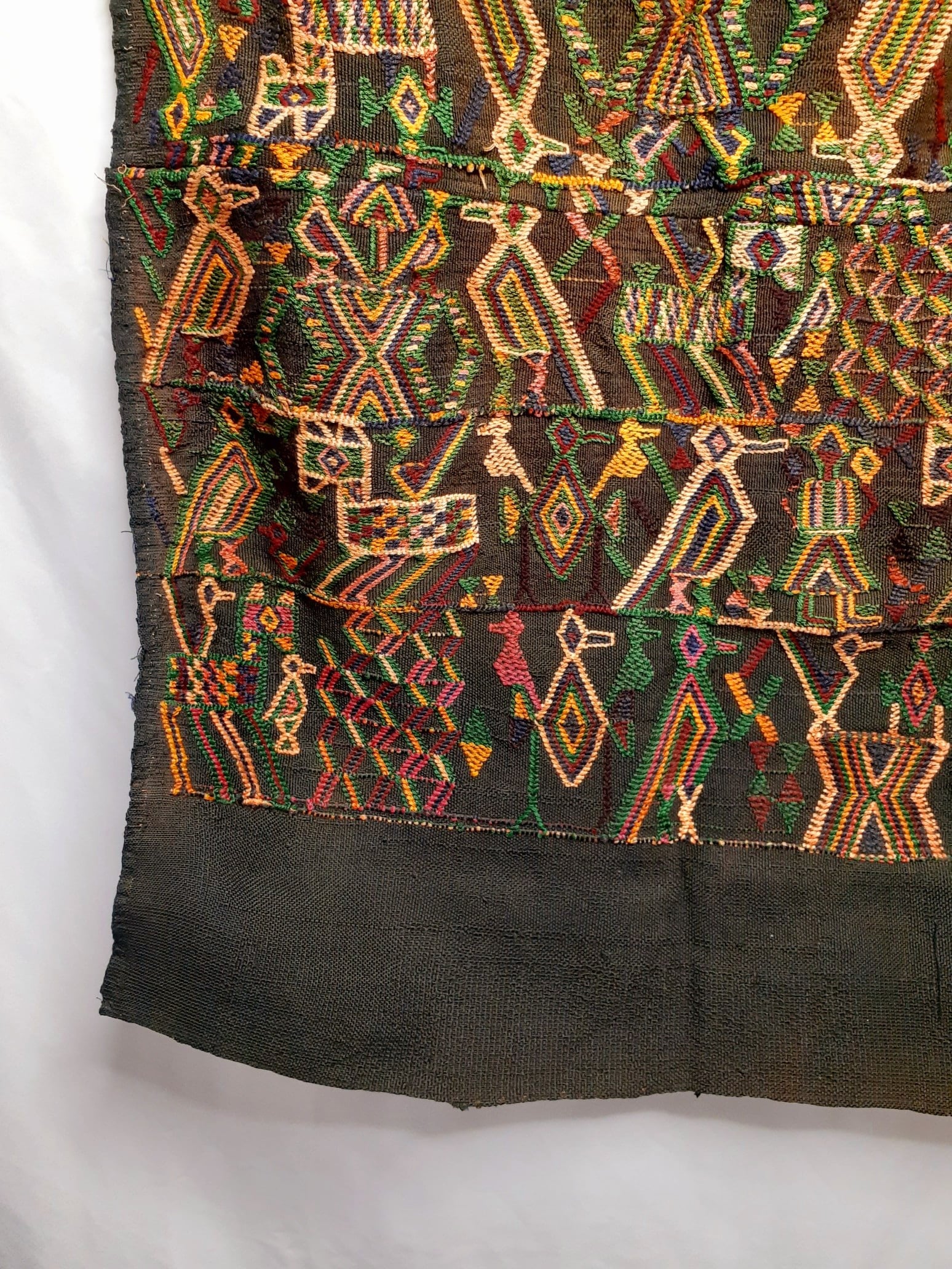 スペイン語　英語　グアテマラ　　民族衣装刺繍 グアテマラ】アティトゥラン村の刺繍 | MIGRATEUR/ミグラテール