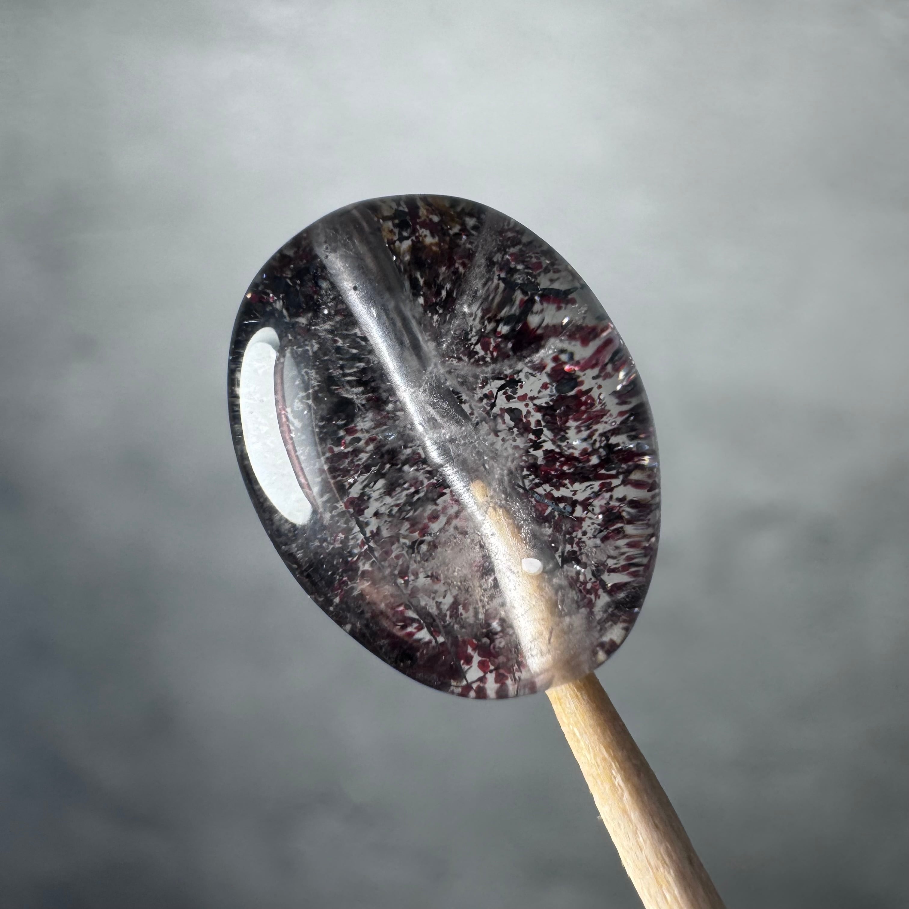 no.2 ヘマタイトレピドクロサイトインクォーツ