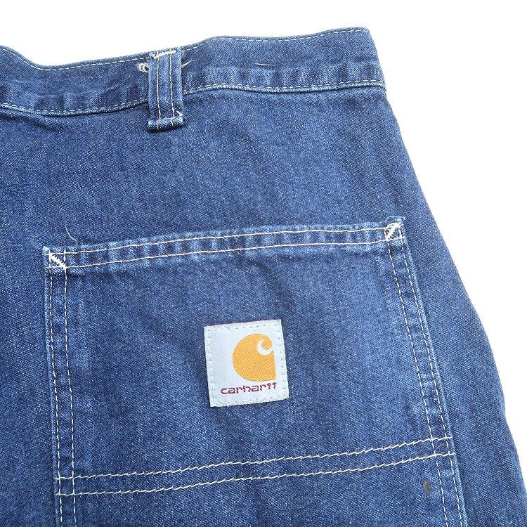 古着 カーハート CARHARTT ワーク デニム ペインターパンツ 表記