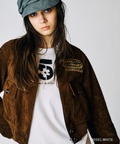 5ロゴプリントコンパクトTシャツ (WHITE)　CQ-49005