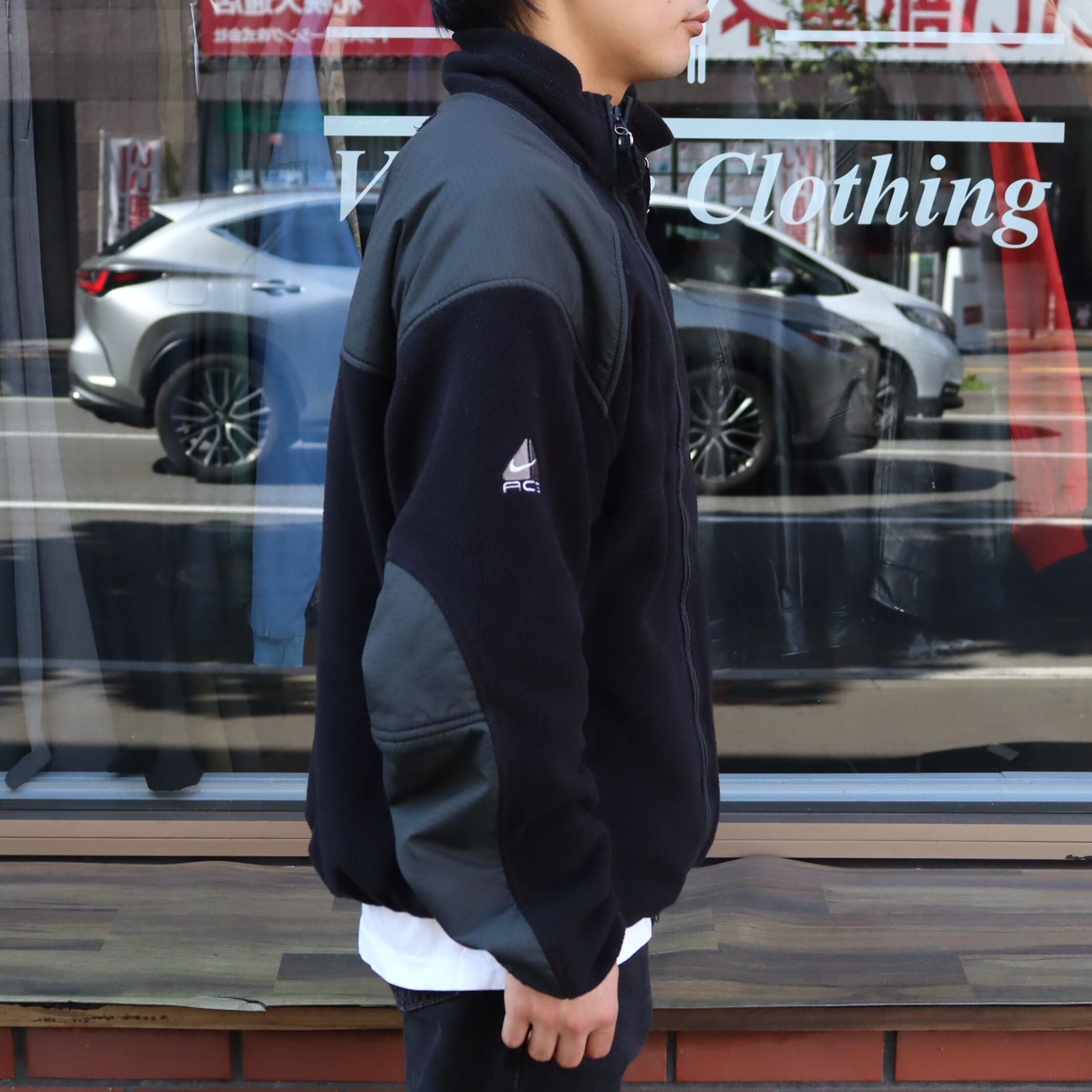 L] 90's NIKE ACG Thermal Layer2 Double Zip Fleece Jacket | mongos