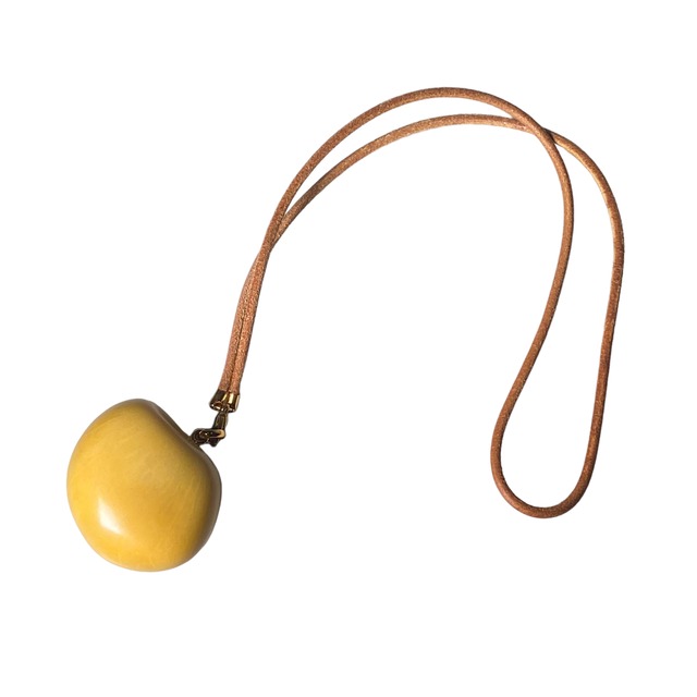HERMES big synthetic stone necklace
